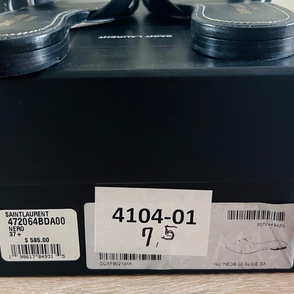 YSL Tribute Nu Pieds Slide Sandal - Picture 3 of 13